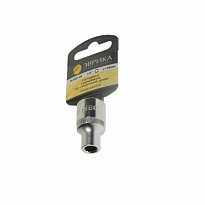 Головка торцевая 8мм 1/2"DR 12-гранная (держатель) ЭВРИКА /1/20